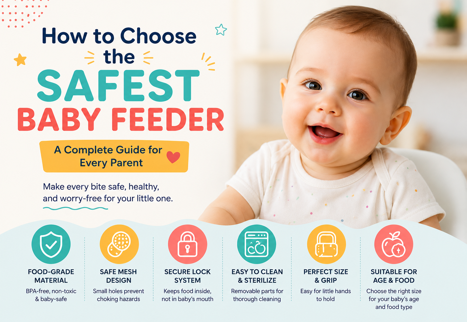How to Choose the Safest Baby Feeder