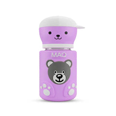 MAQ Premium Bear-Buddy Glass Feeder with Silicone cover MaqBabyProducts