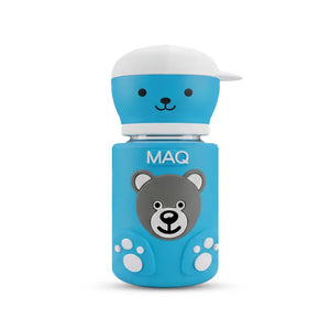 MAQ Premium Bear-Buddy Glass Feeder with Silicone cover MaqBabyProducts