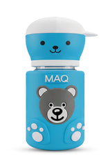 MAQ Premium Bear-Buddy Glass Feeder with Silicone cover
