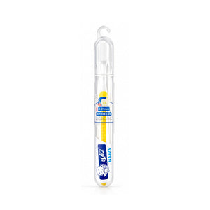 MAQ Nano Toothbrush in yellow with 0.01mm ultra-fine bristles