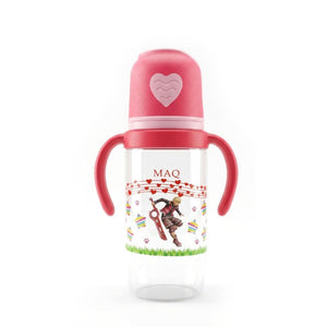 MAQ Wide Neck heart Cap Feeder Bottle 310ml MaqBabyProducts