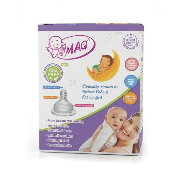 MAQ Baby feeder Nipple Wide Neck