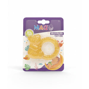 MAQ Premium Jelly-Filled Baby Teether Yellow Koala MaqBabyProducts