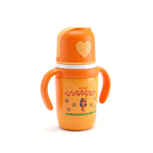 MAQ Wide Neck heart Cap Feeder Bottle 180 ml MaqBabyProducts