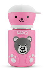 MAQ Premium Bear-Buddy Glass Feeder with Silicone cover
