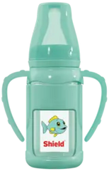 Glass Feeder with Handle and Silicone Protector